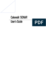 SONAR5 English UsersGuide