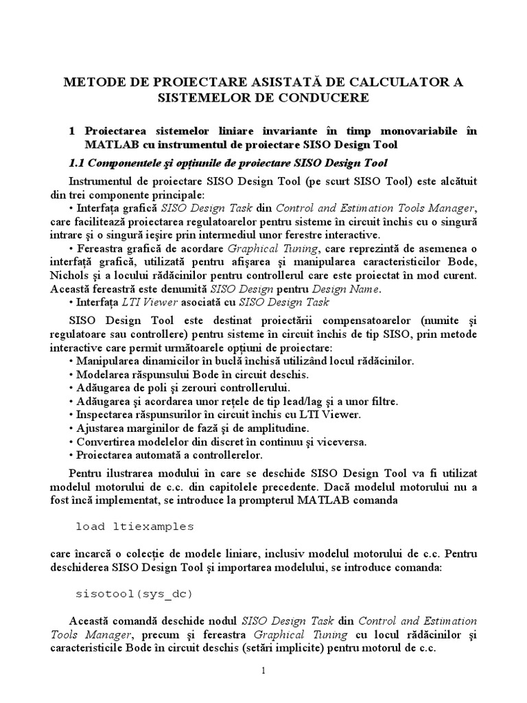 PACSC - Metode de Proiectare | PDF