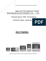 Manual Control de Temperatura MC 5838 MAXTHERMO