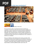 Whose Baby Is The New Constitution