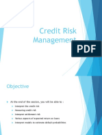 Credit Risk Managment Intro