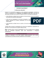 Evidencia Foro Actores Del Proceso Educativo