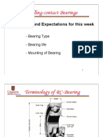 Rolling-Contact Bearings: Overview and Expectations For This Week