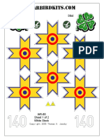 IAR-80 Decals Galea