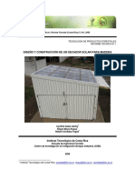 Dialnet DisenoYConstruccionDeUnSecadorSolarParaMadera 5123242 PDF