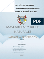 Mascarillas y Jugos Naturales Fase II