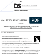 ¿Qué Es Una Controversia Constitucional_ _ El Juego de La Suprema Corte