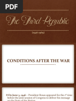 Chapter 21 (3rd Republic)