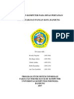 Makalah Peranan Komputer Pada Dinas Pertanian Dan Ketahanan Pangan Kota Bandung