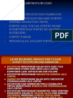 Karakter & Survey Lalin Part2