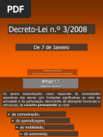 Decreto Lei n3/2008