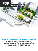 North Center Town Square Final Concept Design June 2017