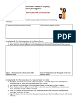 laser sensor temperature investigation