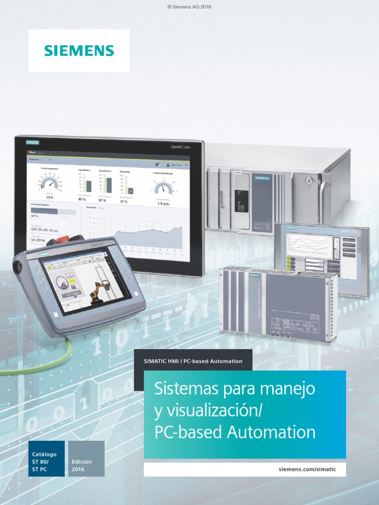 Simatic St80 STPC Complete Spanish 2016 | PDF | Scada | Sistema Integrado