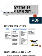 Instrumentos de Gestión Ambiental