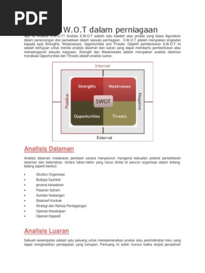 Analisis Swot Pdf