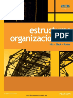 Estructuras Organizacionales Michael A. Hitt, J. Stewart Black, Lyman W. Porter