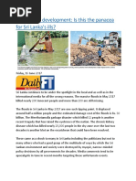 Sustainable development Is this the panacea for Sri Lanka’s ills.docx