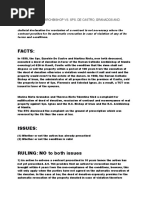 Roman Catholic Archbishop vs. Sps. de Castro, Granados and Tolentino