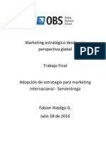 Marketing Estratégico Desde Una Perspectiva Global