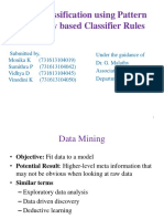 Gene Classification Using Pattern Discovery Based Classifier Rules