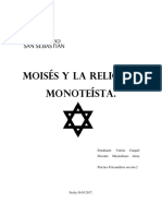 Moisés y La Religion Monoteista