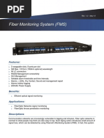 Fiber Monitoring System (FMS)