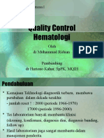 Quality Control Hematology