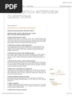 Informatica Interview Questions and Answers