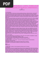 Download PENGARUH BAHASA ASING TERHADAP PERKEMBANGAN BAHASA INDONESIAdocx by Angle Kitt SN351437327 doc pdf