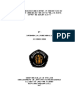 Word Formation Processes on Terms Used by Military Officer in the Movie