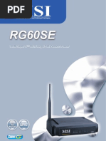 RG60SE User Guide