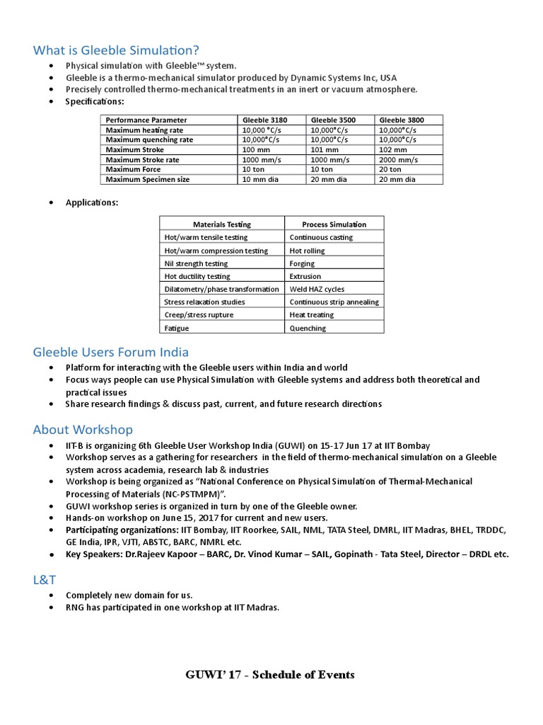 Gleeble Simulation | PDF | Simulation | Annealing (Metallurgy)