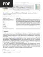 Accounting Anomalies and Fundamental Analysis an Alternative View
