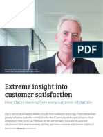 Extreme Insight Into Customer Satisfaction