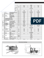 Daewoo Forklift Specifications
