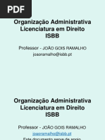 ISBB Organização Administrativa 2012 2013