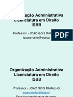ISBB Organização Administrativa 2012 2013