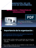 Importancia y Principios de Organización