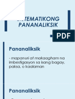 Sistematikong Pananaliksik