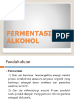 6. Pembuatan Alkohol (Bioetanol)