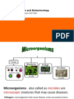 Chapter 7: Health and Biotechnology: Microorganisms: Disease and Food