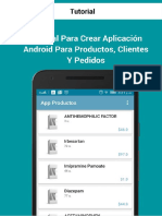 App Productos Clientes Pedidos Muestra Gratuita