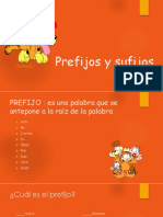 Prefijos y Sufijos