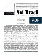 Nt199 - Mai91 - SARMATII - Fondazione Europea Dragan