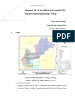 Perencanaan Pembangunan PLTA Desa Belawa PDF