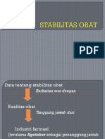 Stabilitas Obat 1