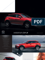 Brosura Mazda CX-3