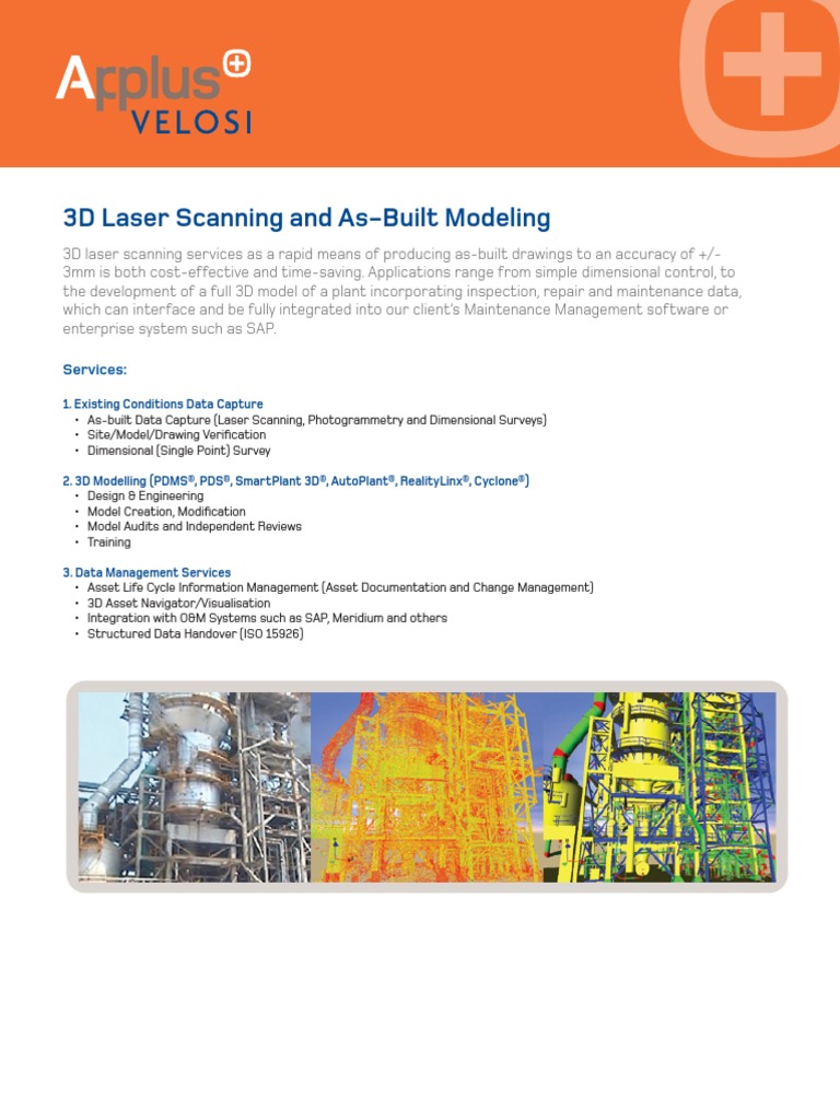 3D Laser Scanning and As-Built Modeling - 2012 PDF | PDF | Image ...
