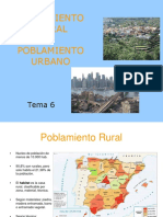 Poblamiento Rural y Urbano.